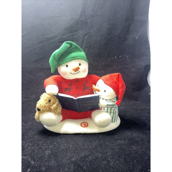 2019 HALLMARK CHRISTMAS JINGLE PALS STORYTIME SNOWMAN BRAND - Picture 1 of 8